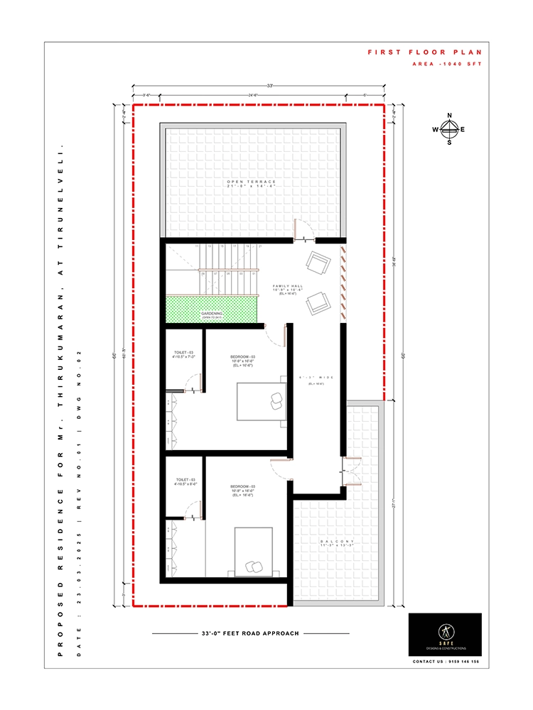 Thirukumaran - Tirunelveli thirukumaran first floor plan